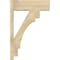 Ekena Millwork Merced Block Rough Sawn Outlooker, Douglas Fir, 8"W x 24"D x 36"H OUT08X24X36MRC05RDF - alternate 2